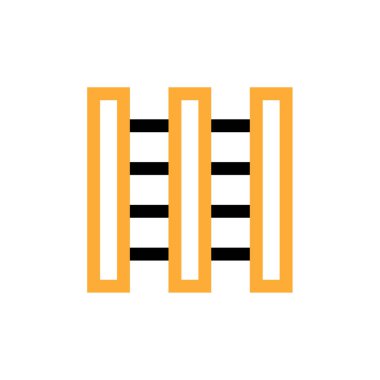 dikenli çizgi vektör simgesi 