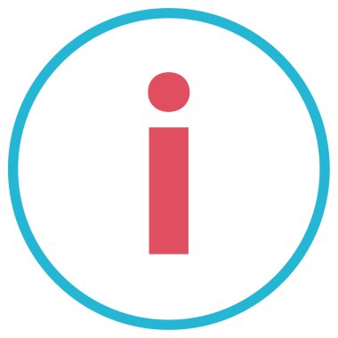 bilgi simgesi. vektör illüstrasyonu