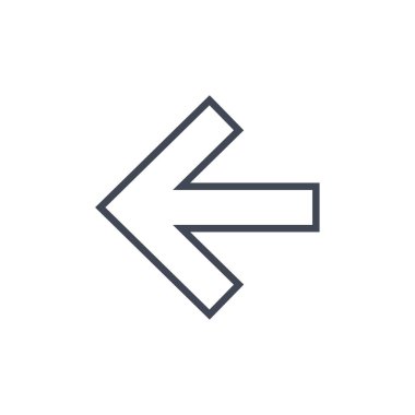 Basit ok tasarımı vektör çizimi