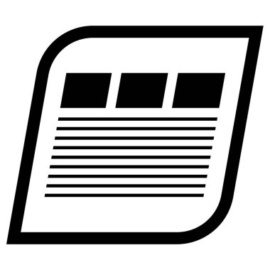 Kablolar modern simge, vektör illüstrasyonu