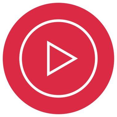 Çevrimiçi ortam oyun arayüzü, vektör illüstrasyonunun basit simgesi