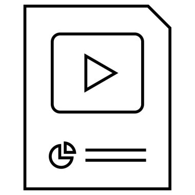 Modern simge ve vektör illüstrasyonunu bildir