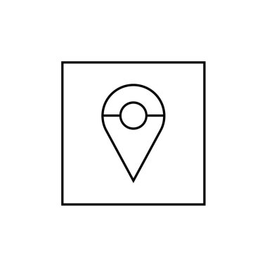 GPS ve Navigasyon simgesi vektör illüstrasyon tasarımı    