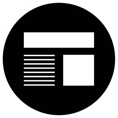 Kablolar modern simge, vektör illüstrasyonu