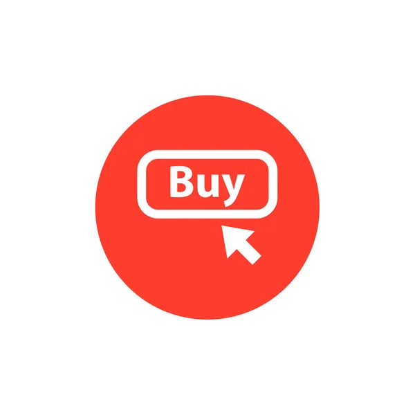 Αγοράστε Κουμπί Εικονίδιο Διάνυσμα — Διανυσματικό Αρχείο