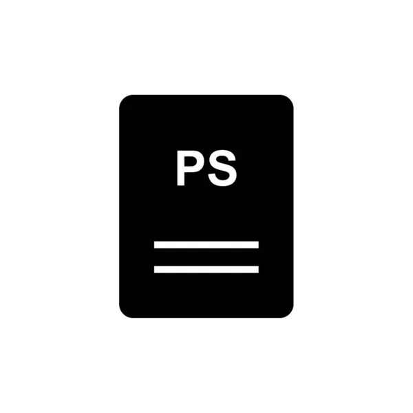 Nom Fichier Extension Icône — Image vectorielle