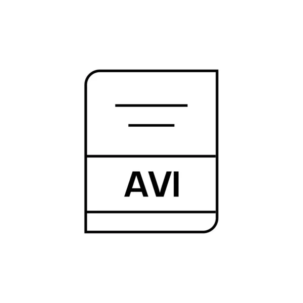 Formato Nombre Archivo Ilustración Simple Web — Archivo Imágenes Vectoriales