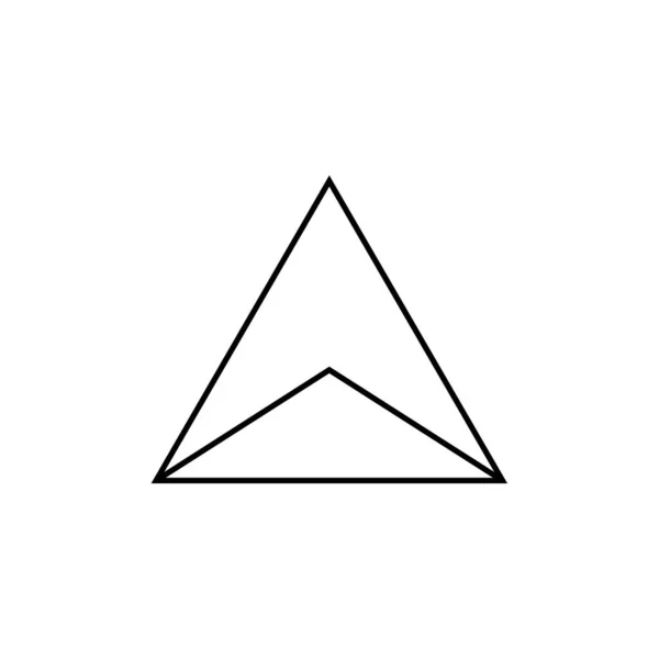 抽象的多边形几何图形图标 矢量图解 — 图库矢量图片