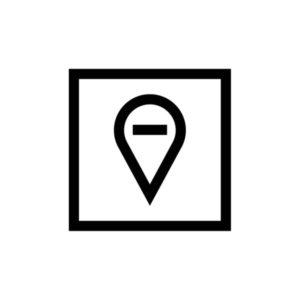 Gps Navigation Icon Vector Illustration Design — 스톡 벡터