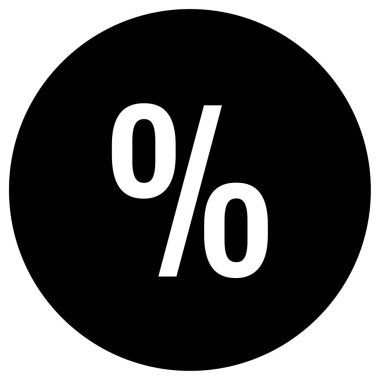 yüzde oranı vektör çizimi