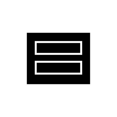 wirefram simgesi vektör illüstrasyonu