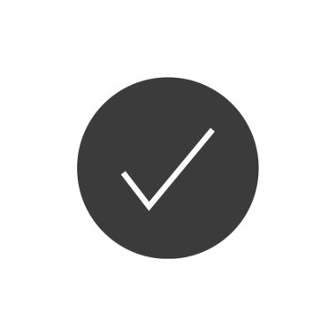 işaret simgesini işaretle, vektör illüstrasyonu 