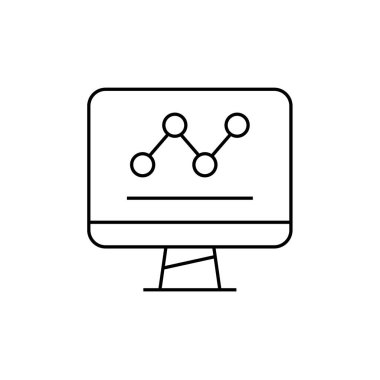Bilgi Grafik simgesi vektör illüstrasyonu
