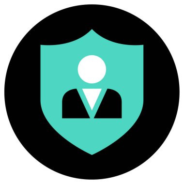 kullanıcı düz vektör simgesi 