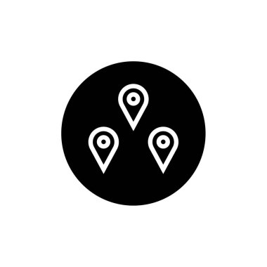 GPS ve Navigasyon simgesi vektör illüstrasyon tasarımı    