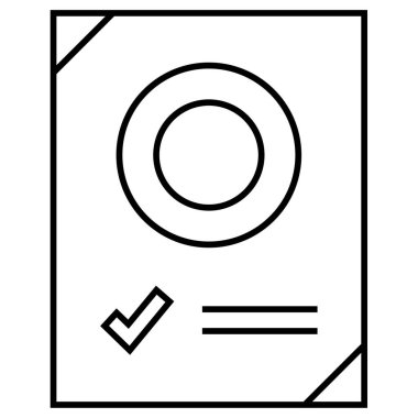 Modern simge ve vektör illüstrasyonunu bildir