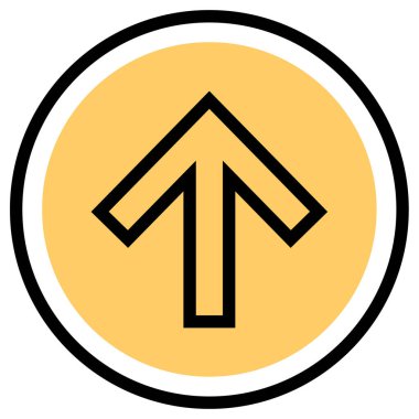 navigasyon okunun vektör çizimi modern simge