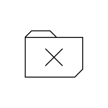 Dosya. Web simgesi basit illüstrasyon          