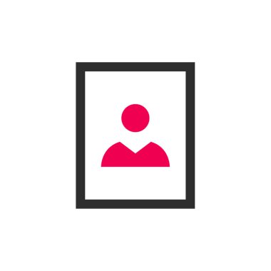 vector illustration of a frame of people