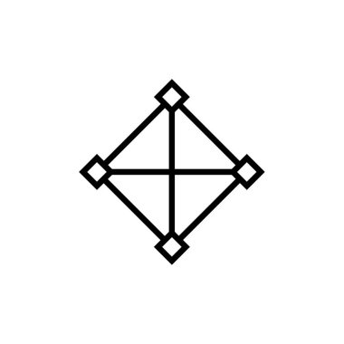 Artı modern simge vektör illüstrasyonunu ekle     