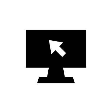 Tıklama ok simgesinin vektör çizimi 