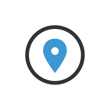 GPS ve Navigasyon simgesi vektör illüstrasyon tasarımı      