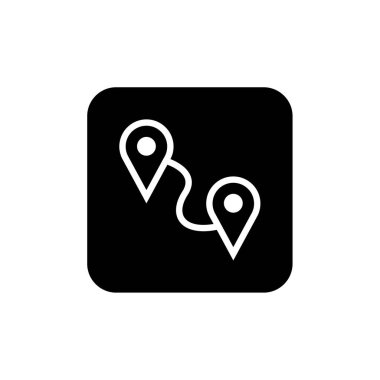 GPS ve Navigasyon simgesi vektör illüstrasyon tasarımı      