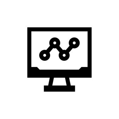 Bilgi Grafik simgesi vektör illüstrasyonu