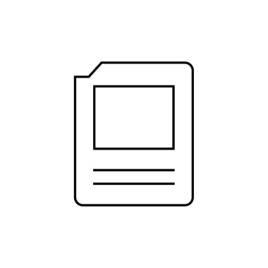 Web ve mobil uygulama tasarımınız için beyaz arkaplanda izole edilmiş kitap simgesi vektörü, dizüstü bilgisayar logosu kavramı