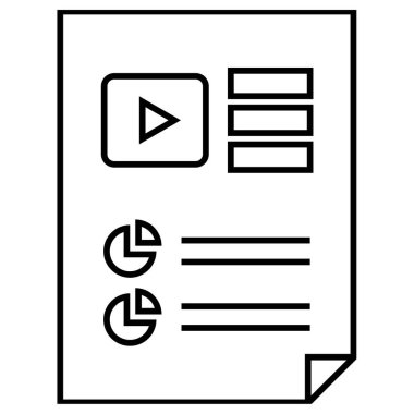 dosya belgesi. Basit resimleme