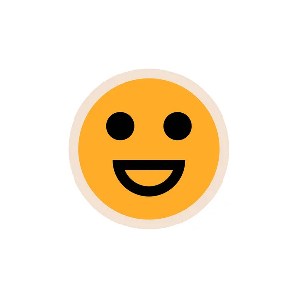 Ilustração Vetor Ícone Emoji —  Vetores de Stock