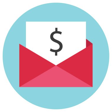 İş ve SEO düz vektör simgesi  