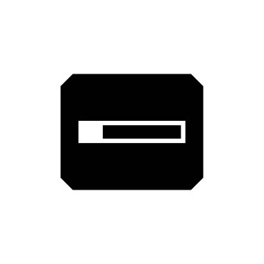 wirefram simgesi vektör illüstrasyonu