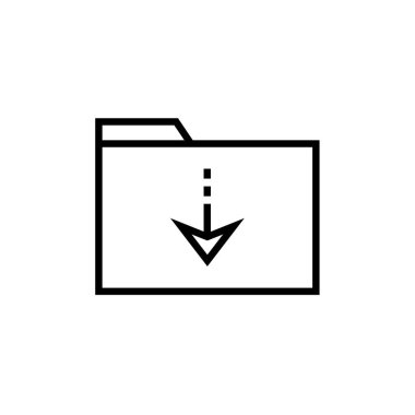 Basit ok tasarımı vektör çizimi