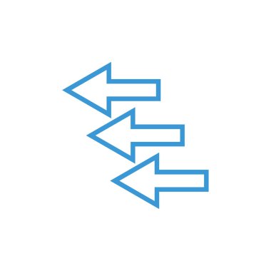 ok simgesi vektör illüstrasyonu