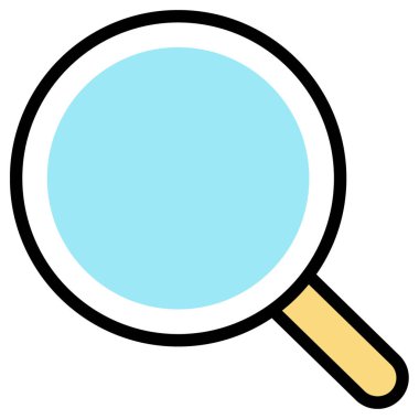 Ara. Web simgesi basit illüstrasyon