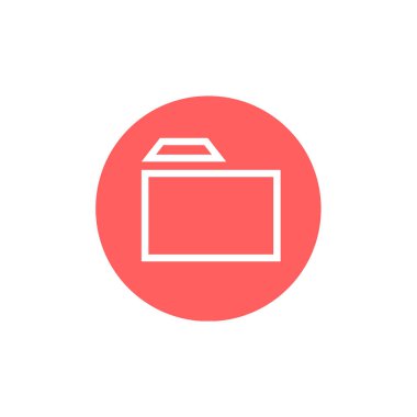 Modern simgenin vektör illüstrasyonu