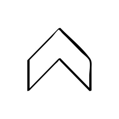 Basit ok tasarımı vektör çizimi