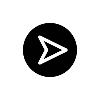 navigasyon okunun vektör çizimi modern simge