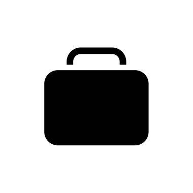 evrak çantası ikonu vektör illüstrasyonu