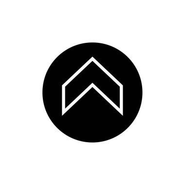 ok simgesi vektör illüstrasyonu   