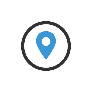 GPS ve Navigasyon simgesi vektör illüstrasyon tasarımı      