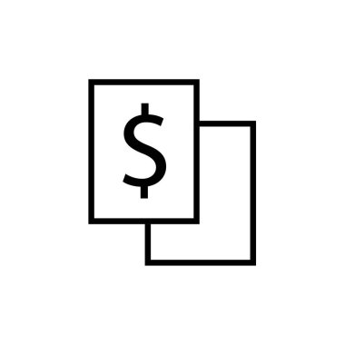 Business SEO vektör ince çizgi simgesi   