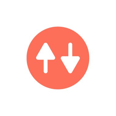 Navigasyonun vektör illüstrasyonu modern ok simgesi