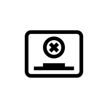 Kablolar modern simge, vektör illüstrasyonu