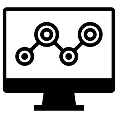 Analiz Simgesi Vektör Çizimi