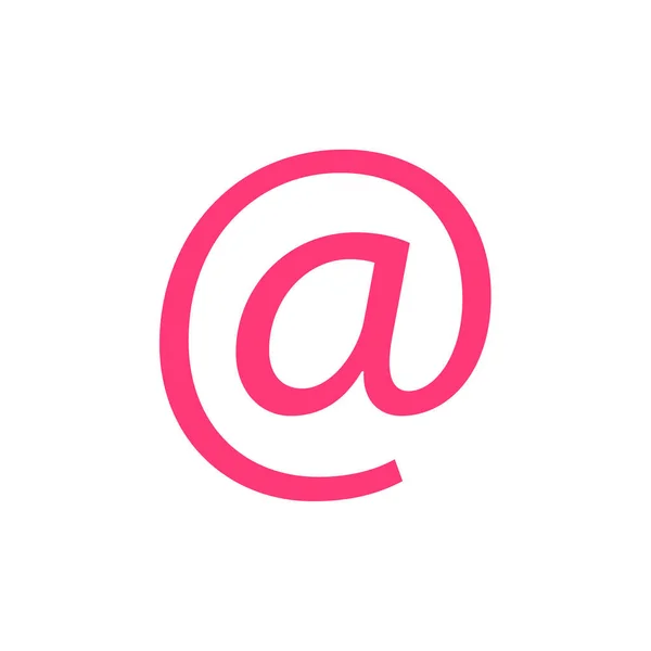 Email Szimbólum Logó Vektor Ikon Illusztráció Tervezés — Stock Vector