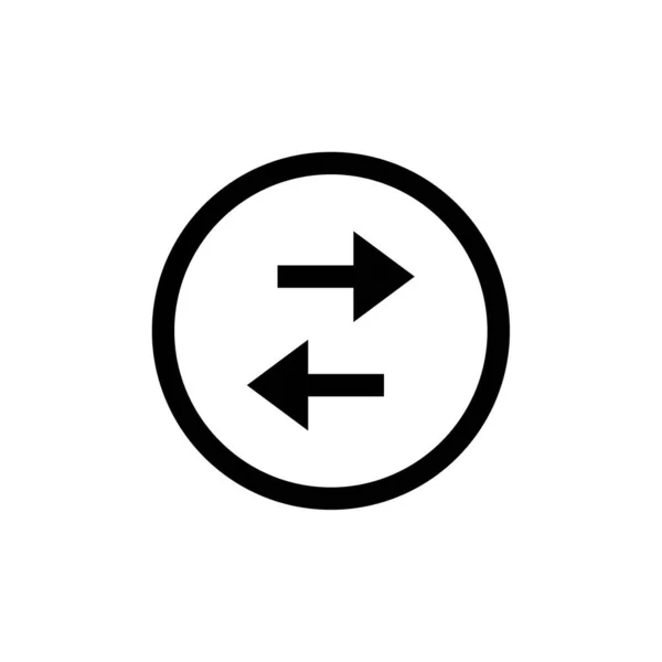 Vektor Illustration Des Pfeils Symbols — Stockvektor