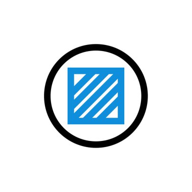 Beyaz arkaplanda arayüz simgesi tasarla 