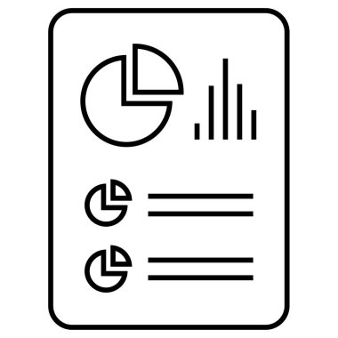 Modern simge ve vektör illüstrasyonunu bildir